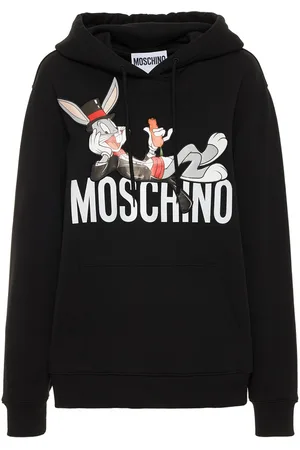 Moschino Naiset Collegepaidat - Bugs Bunny Printed Hoodie