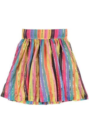 Marc Jacobs Pleated Mini Skirt W/ Logo
