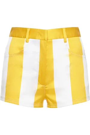 Moschino Naiset Shortsit - Striped Mini Shorts
