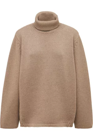 Totême Naiset Poolopaidat - Wool & Cashmere Turtleneck Sweater