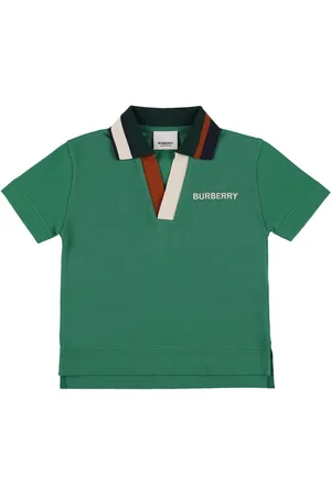 Burberry Logo Cotton Piqué Polo Shirt