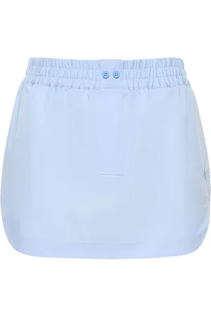 The Attico Rooney Poplin Mini Skirt