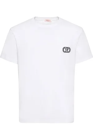 VALENTINO Regular Fit Cotton T-shirt With Logo
