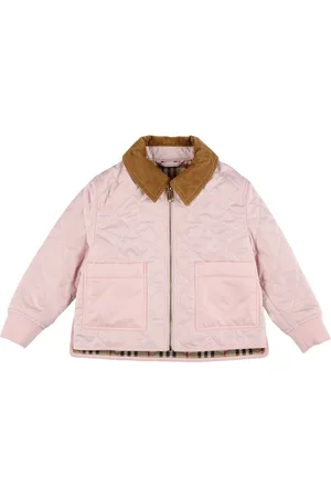 Burberry Quilted Jacket W/ Check Lining