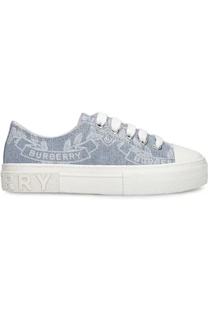 Burberry Cotton Lace-up Sneakers