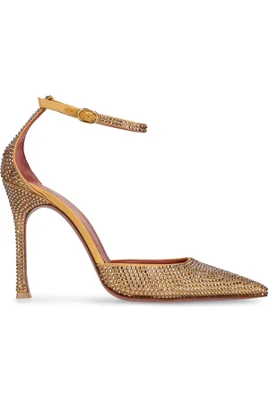 Amina Muaddi Lvr Exclusive Kim Embellished Pumps