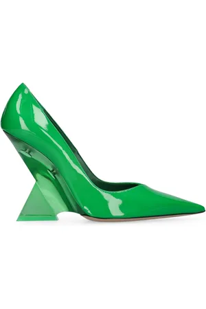 The Attico 105mm Cheope Patent Leather Pumps