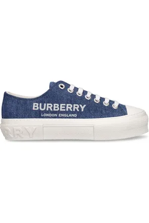 Burberry 20mm Jack Cotton Denim Sneakers