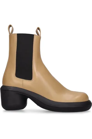 Jil Sander 40mm Leather Ankle Boots