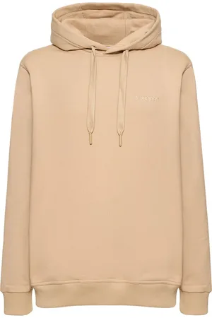 Burberry Marks Printed Cotton Jersey Hoodie
