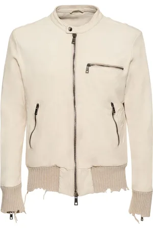 GIORGIO BRATO Leather Bomber Jacket