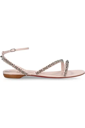 Christian Louboutin 10mm Mafaldina Patent Leather Sandals
