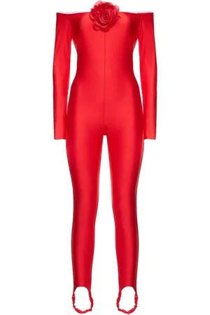 GIUSEPPE DI MORABITO Shiny Stretch Jersey Jumpsuit