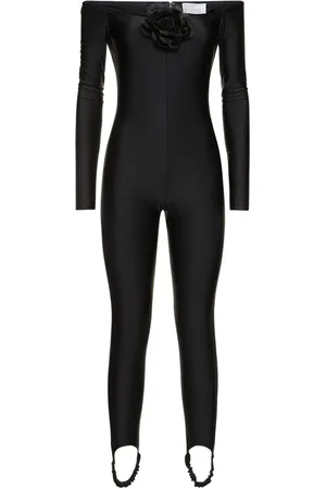 GIUSEPPE DI MORABITO Shiny Stretch Jersey Jumpsuit