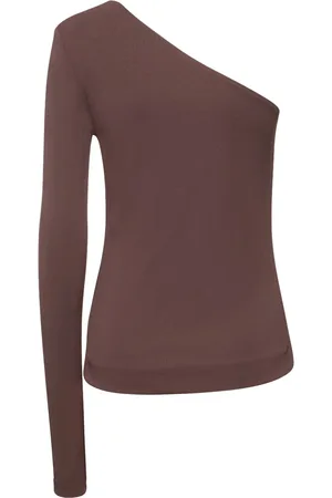 BITE Point Long-sleeve Viscose Jersey Top
