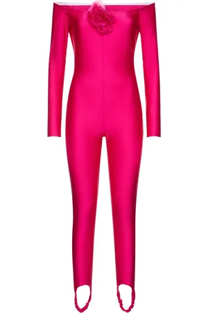 GIUSEPPE DI MORABITO Shiny Stretch Jersey Jumpsuit