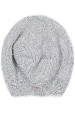 MONNALISA Fuzzy Knit Lurex Hat