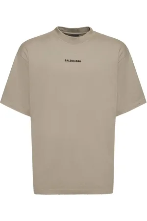 Balenciaga Destroyed Vintage Cotton Jersey T-shirt
