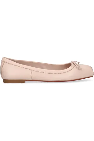 Christian Louboutin 10mm Mamadrague Leather Ballerina Flats