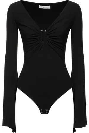 Michael Kors Stretch Viscose Jersey Bodysuit