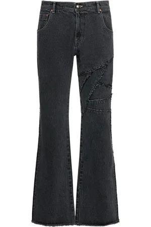 Andersson Bell Ghentel Raw-cut Flared Jeans