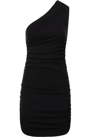 The Andamane Nina Gathered Stretch Viscose Mini Dress