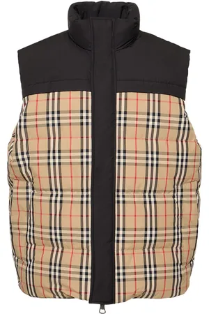 Burberry Oakwood Check Reversible Down Jacket