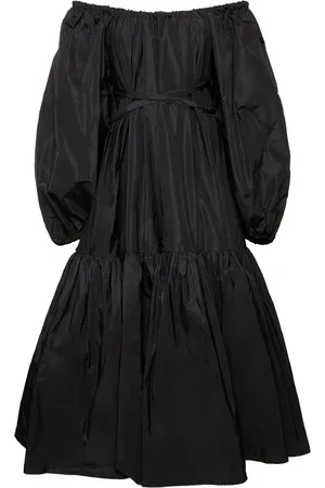 Patou Faille Off-the-shoulder Midi Dress