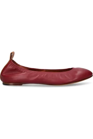 Lanvin 5mm Leather Ballerina Flats