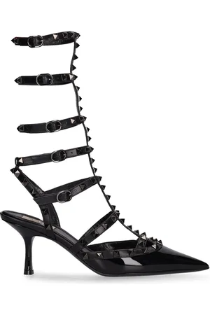 VALENTINO GARAVANI 70mm Rockstud Patent Leather Pumps