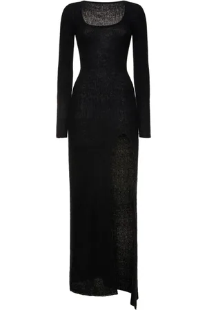 Jacquemus La Robe Dao Mohair Blend Long Dress