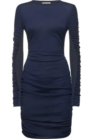 Jacquemus La Robe Maille Nodo Wool Blend Dress