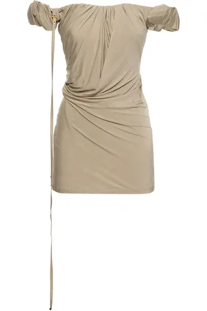 Jacquemus La Robe Ciceri Jersey Mini Dress