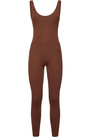 GIRLFRIEND COLLECTIVE The Scoop Back Seamless Unitard Jumpsuit