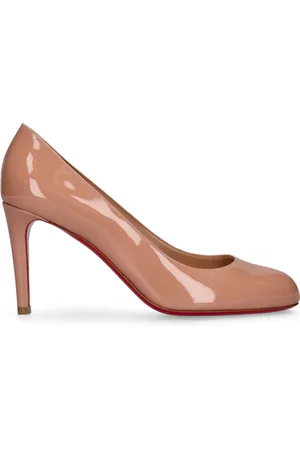 Christian Louboutin 85mm Pumppie Patent Leather Pumps