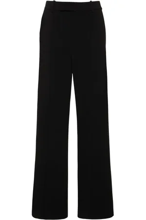 Proenza Schouler Weyes Midrise Crepe Flared Pants