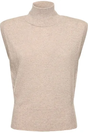 Reformation Arco Sleeveless Cashmere Sweater