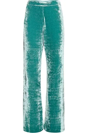 Jil Sander Velvet Jersey Straight Pants