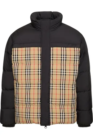 Burberry Oakwood Check Reversible Down Jacket