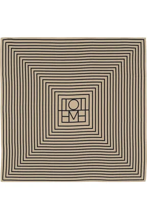 Totême Signature Monogram Silk Scarf