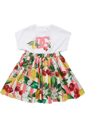Dolce & Gabbana Printed Cotton Dress