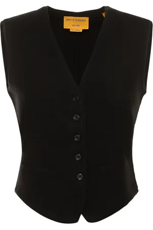 Guest In Residence Tailored Cashmere Vest