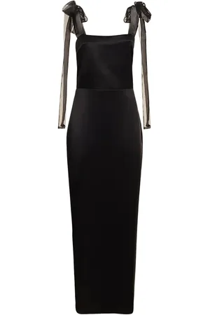 Reformation Kacia Satin Long Dress