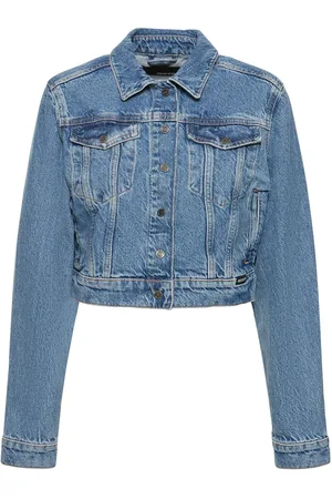 ROTATE Oversize Cotton Denim Jacket