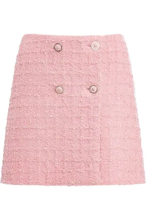 VERSACE Tweed Mini Skirt