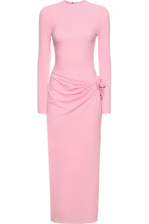 MAGDA BUTRYM Draped Jersey Long Dress