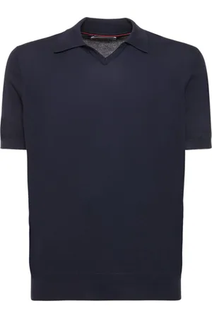 Brunello Cucinelli Cotton Short Sleeve Polo