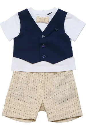 MONNALISA Cotton Jersey T-shirt, Vest & Pants