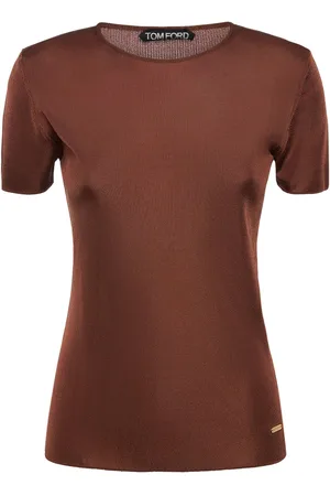 Tom Ford Compact Slinky Viscose T-shirt