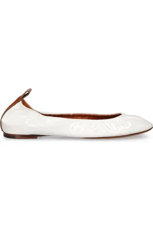 Lanvin 5mm Patent Leather Ballerinas
